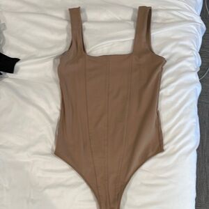 Tan Bodysuit Abercrombie